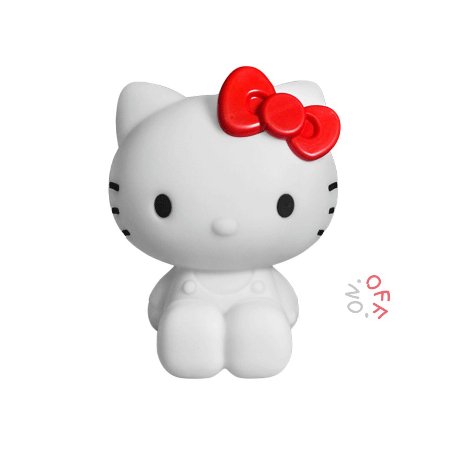 Presente criativo: Luminária Hello Kitty exclusiva da Usare