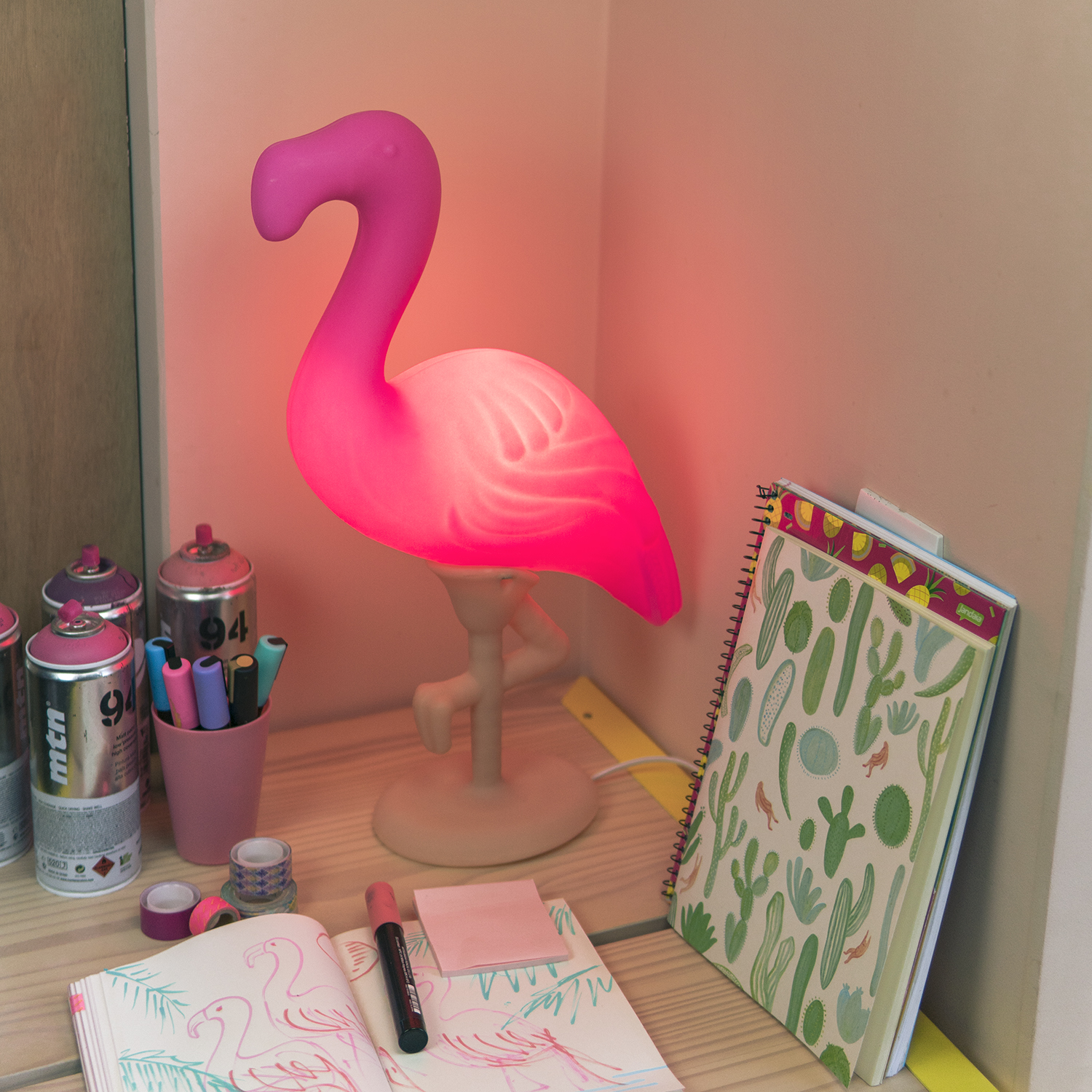 luminárias_criativas_flamingo