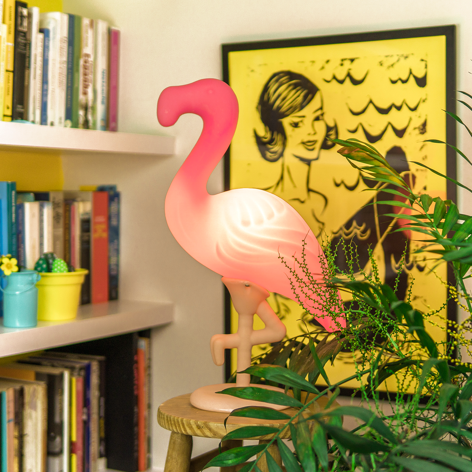 decorar_com_luminarias_criativas_flamingo