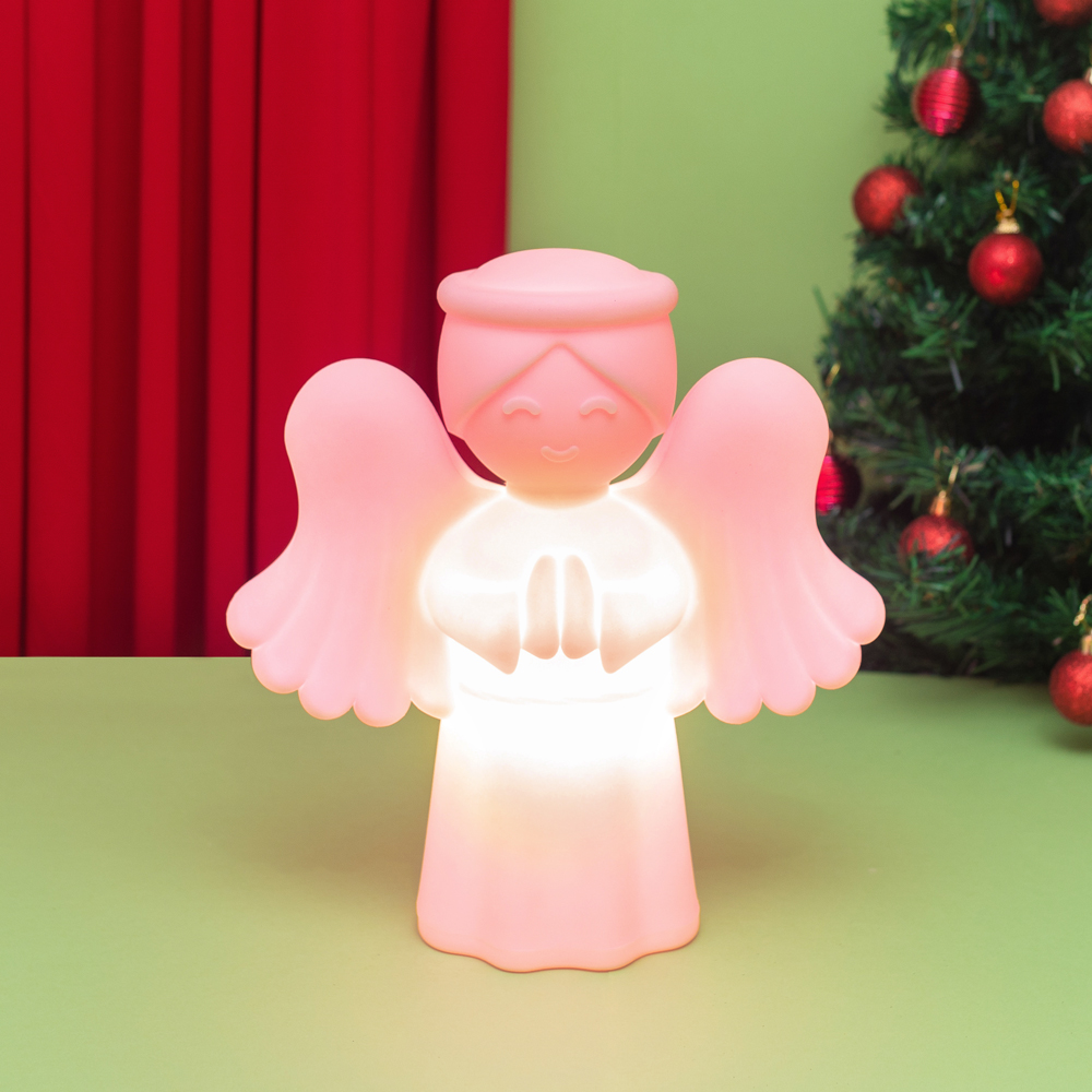 presentes de natal para a família - luminária anjinho da guarda