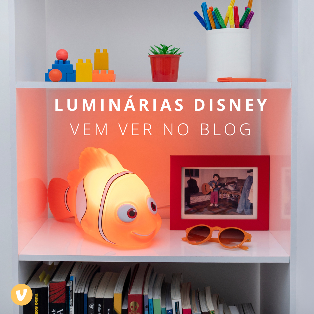 Luminárias de filmes Disney + Usare 