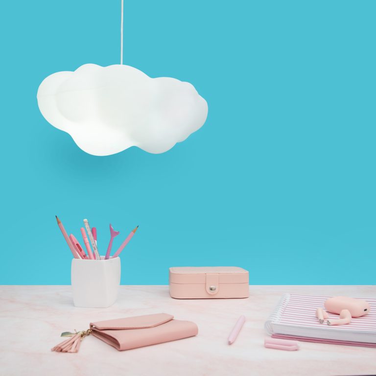 Nuvem na luminária Usare