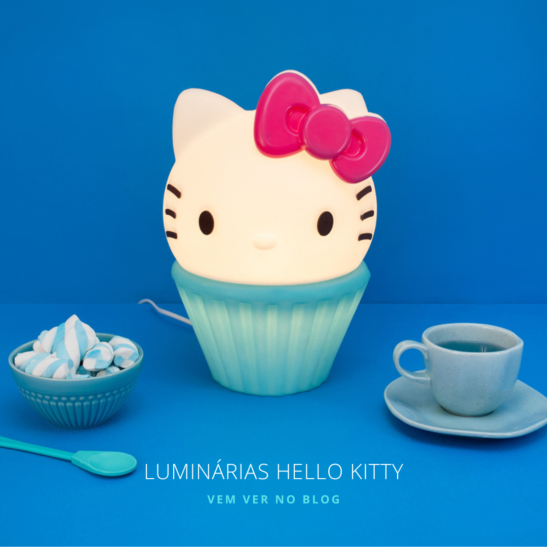 Luminárias Hello Kitty