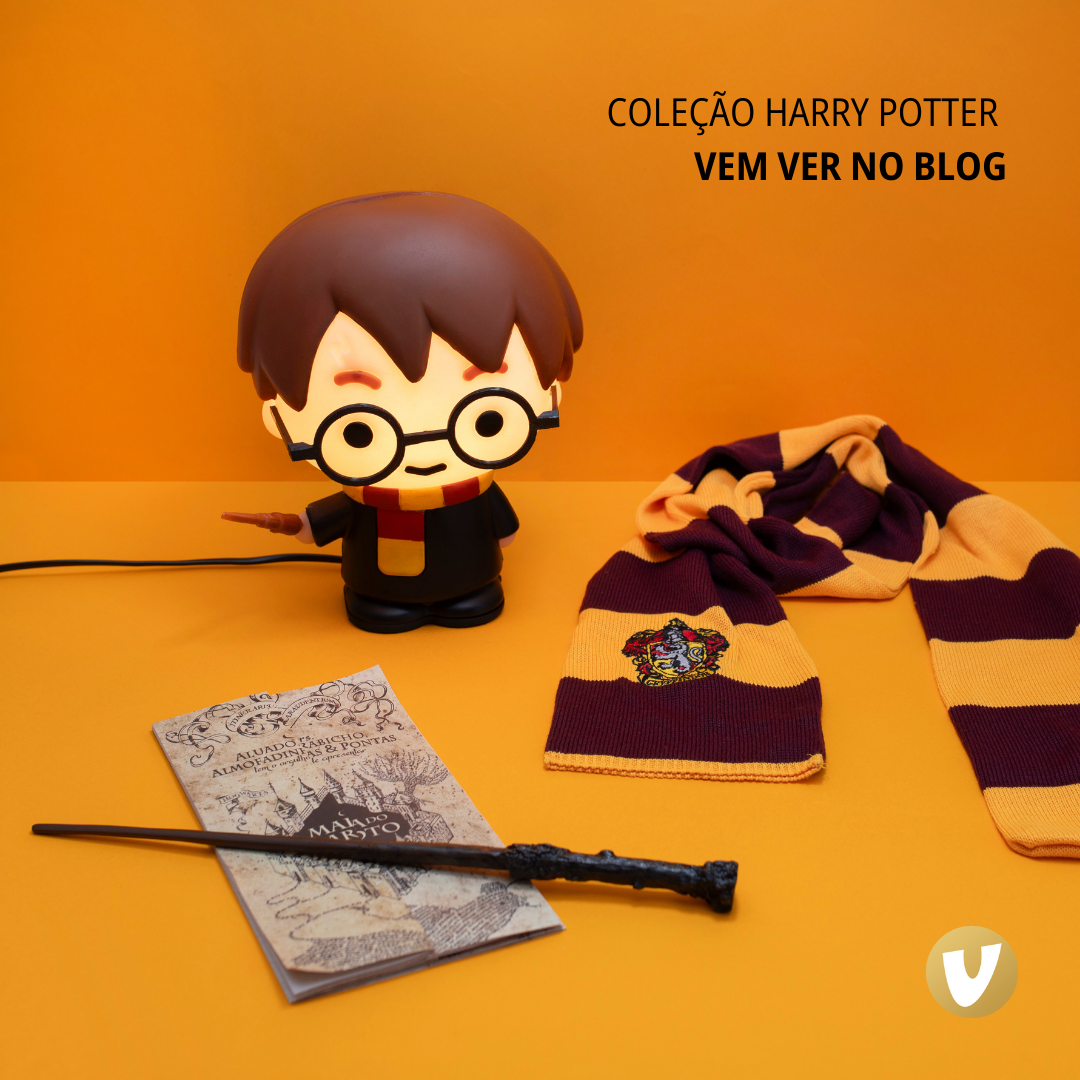 Coleção de Luminárias Harry Potter da Usare