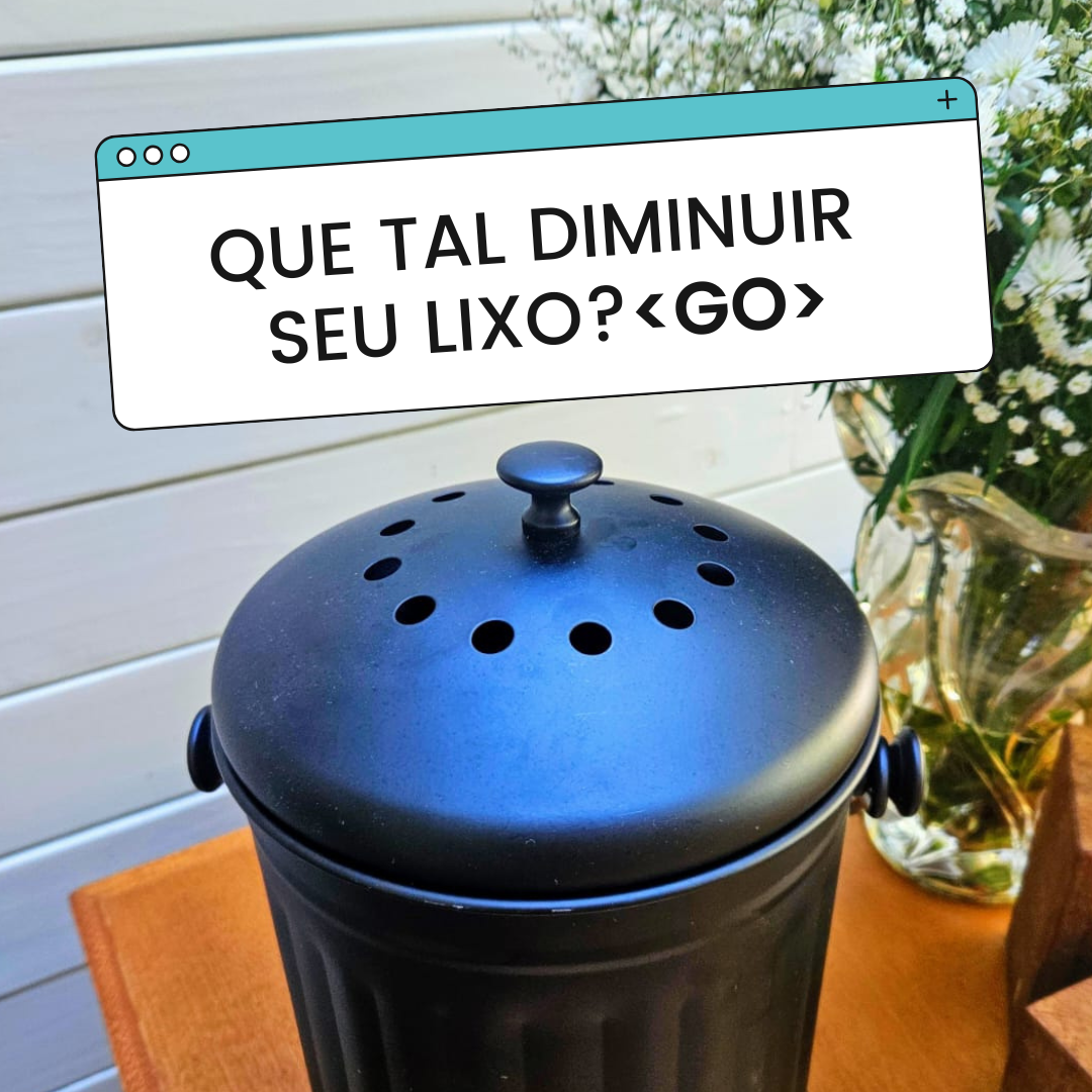 Como diminuir a produção de lixo com a Composteira rotativa Usare￼