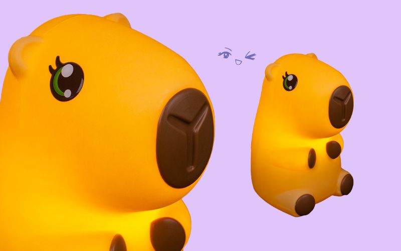 Capivara Mania Usare - Capi Kawaii girl - olhinhos