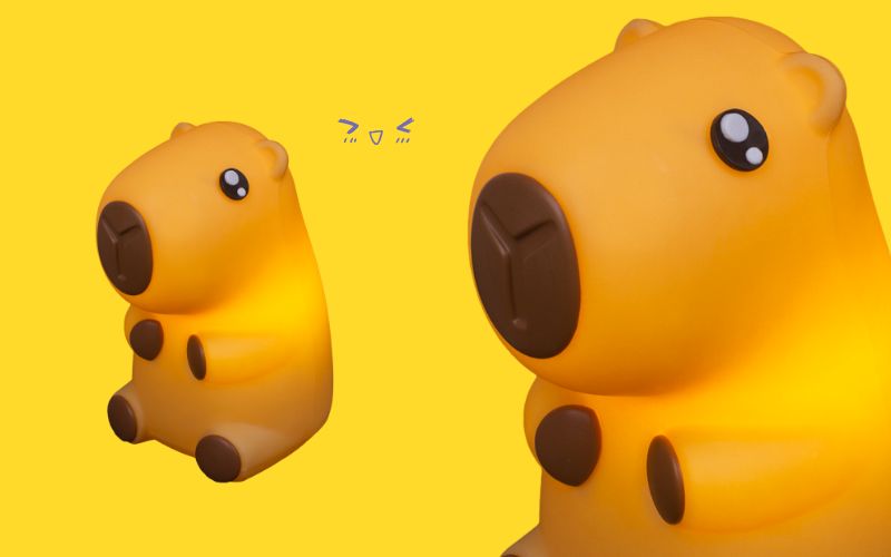 Capivara Mania Usare - Capi Kawaii Boy - olhinhos