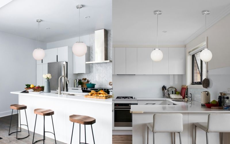 Pendente Esfera prateada