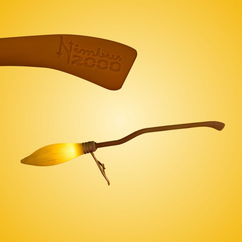 Novas luminárias Usare - Nimbus 2000 Harry Potter