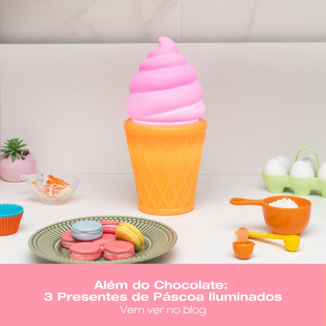 Além do chocolate: 3 presentes de Páscoa iluminados￼