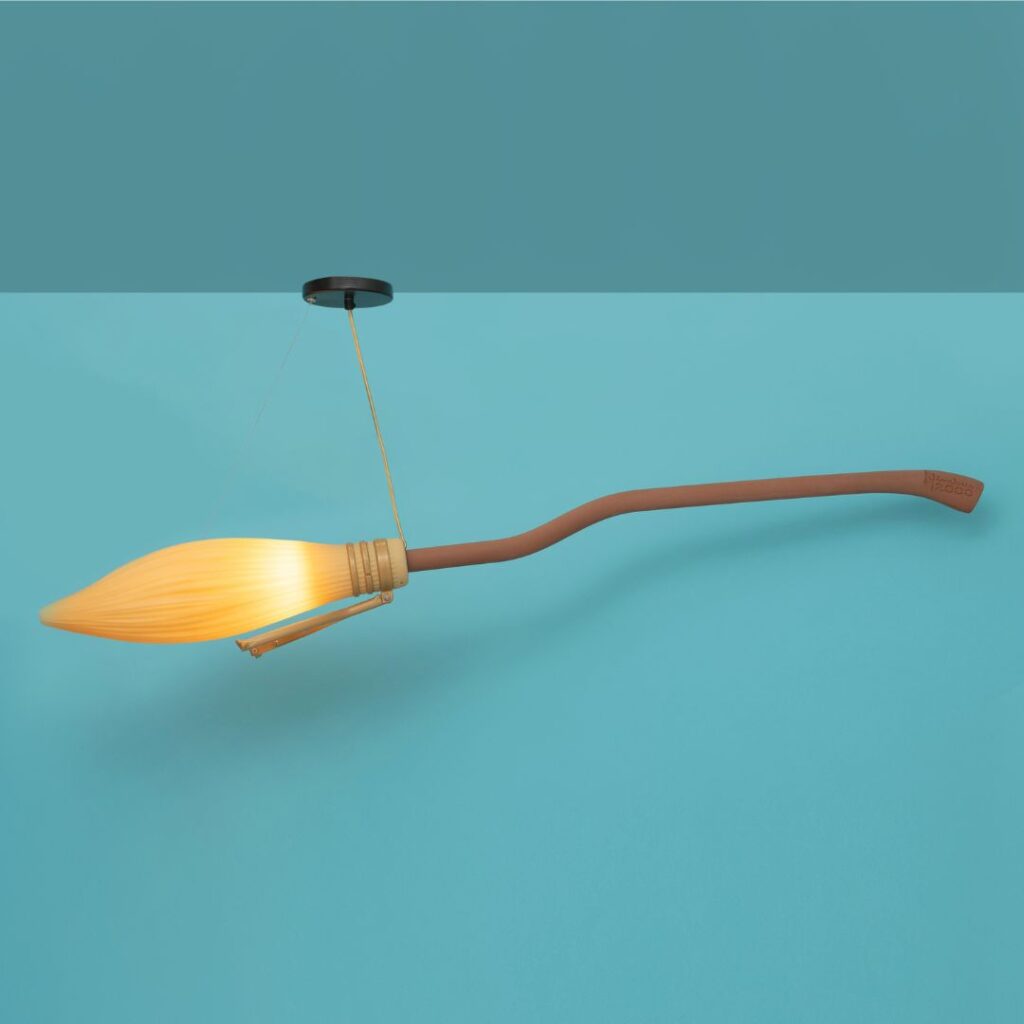 luminaria pendente nimbus 2000 harry potter