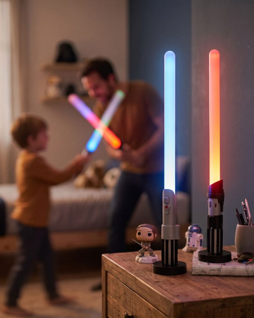 Luminárias Sabre de Luz